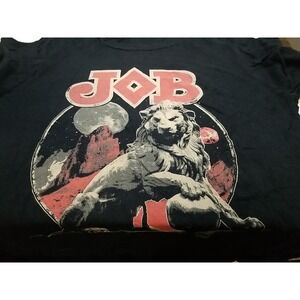 JOB Rolling Papers Promo T-Shirt Size‎ Small JOB Lion Short Sleeve Crew Neck